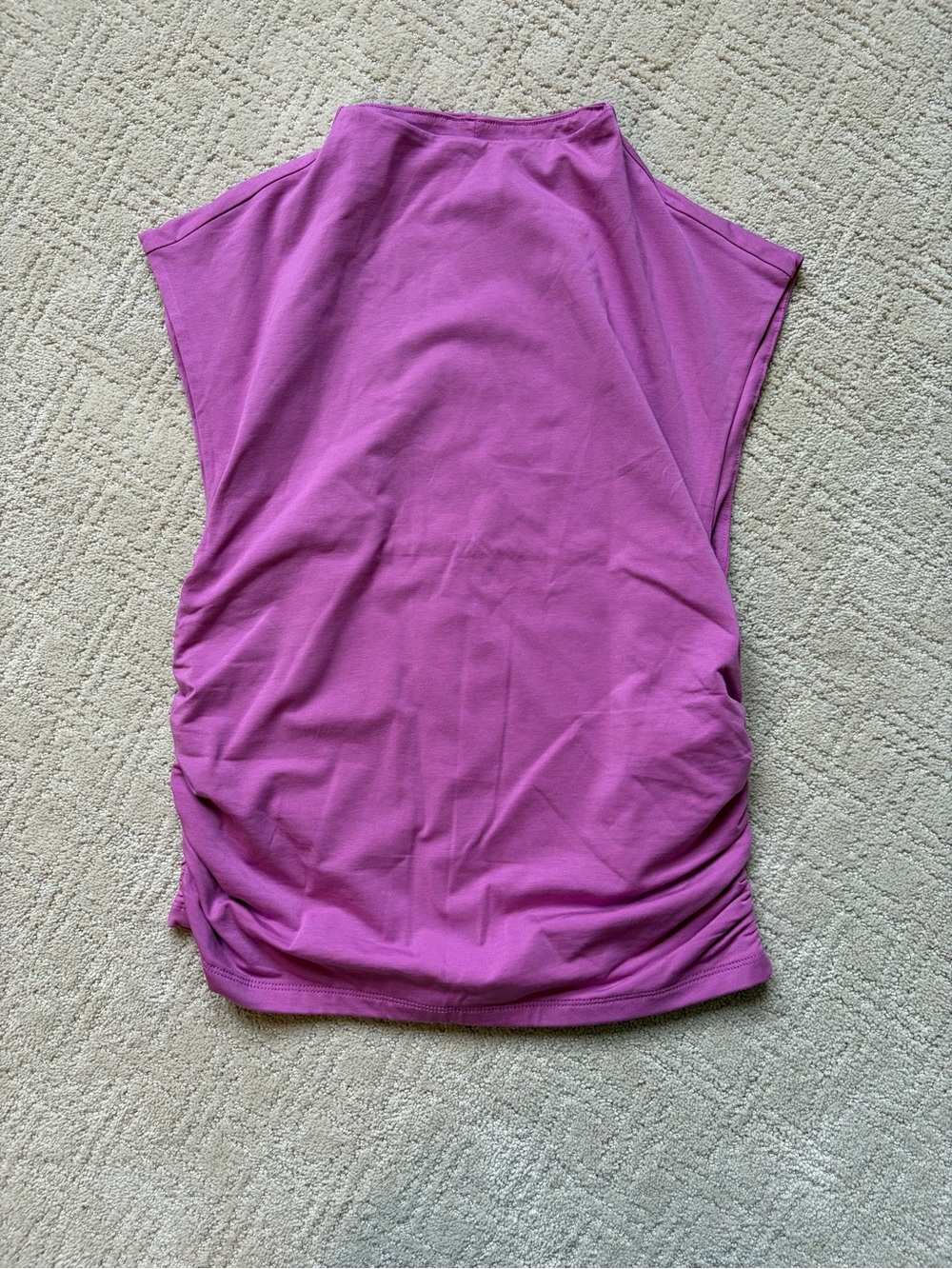 Abercrombie & Fitch Sleeveless Ruched Tank Top